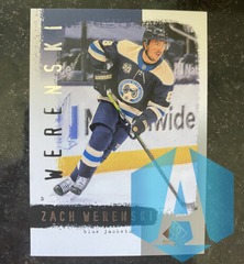 2020-21 SP Authentic Zach Werenski 2000-01 Retro #R88 Blue Jackets